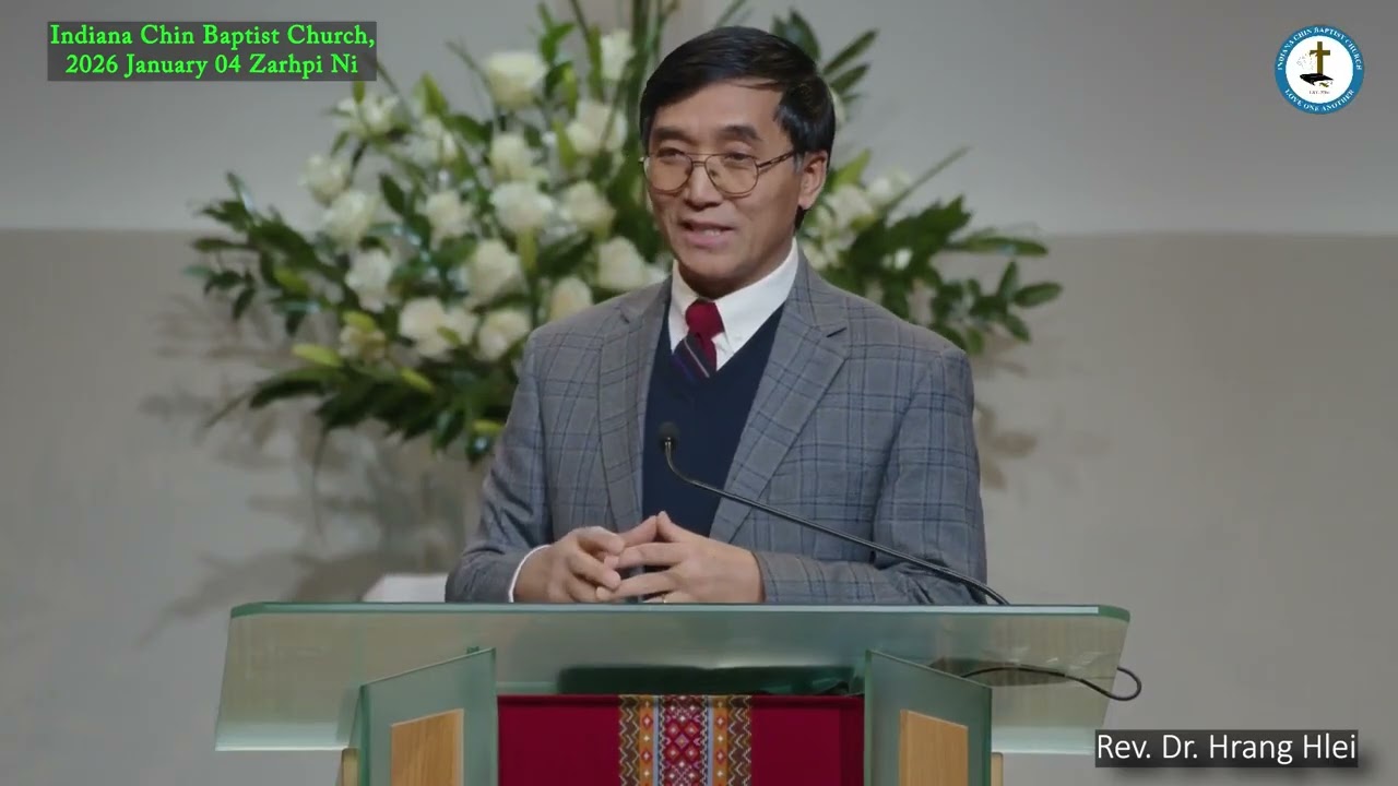 Rev Dr Hrang Hlei ICBC 2026 January 4 Zarhpi Ni Thawngtha