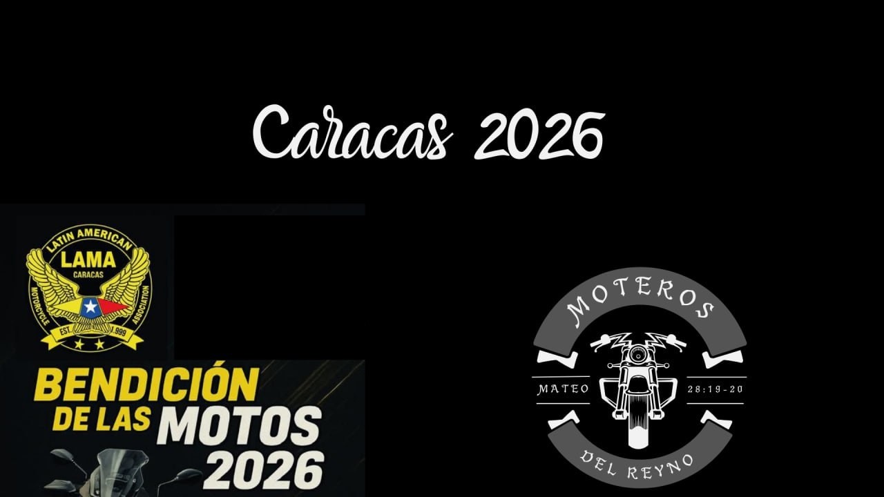 Viaje Caracas Bendicion de las Motos LAMA Caracas 2026