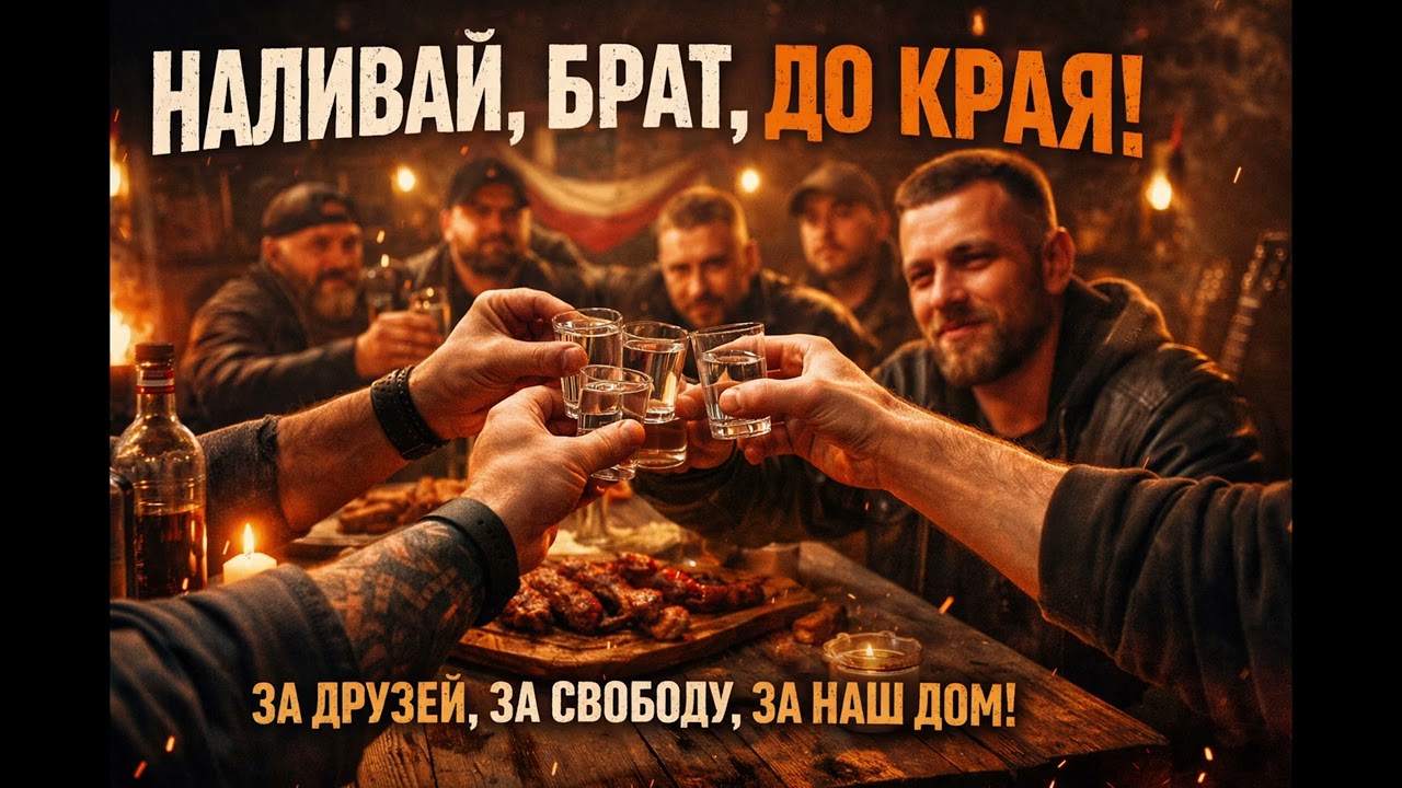 Наливай, брат, до края 🍷 | Песня про друзей и жизнь | Шансон 2026