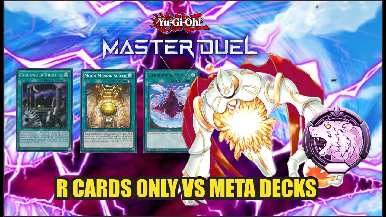 R Cards Only Stun Deck That Can Win Against Meta Decks ~ Yu-Gi-Oh! Master Duel Season 49