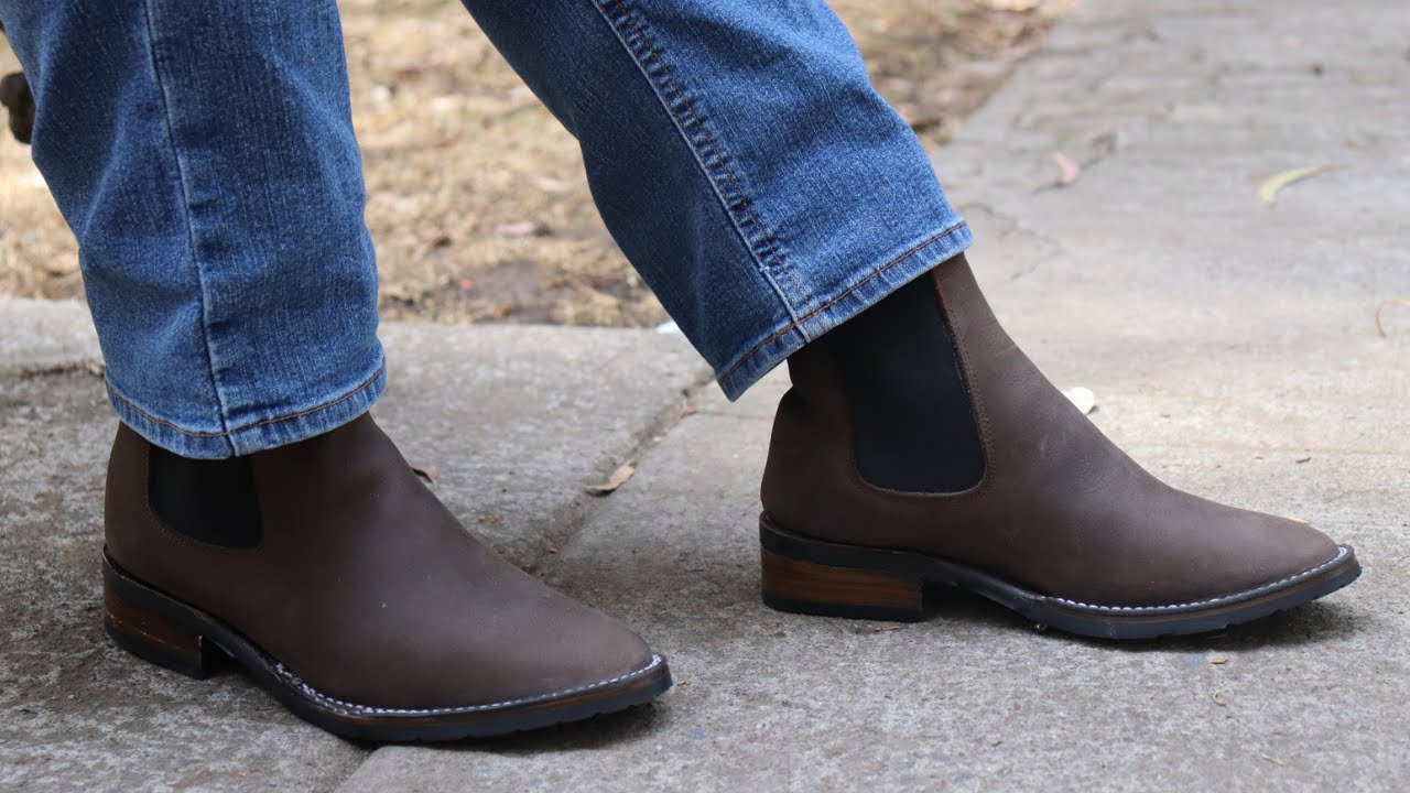 Making A Wholecut Chelsea Boot In Chocolate Nubuck l Cordobes Boots