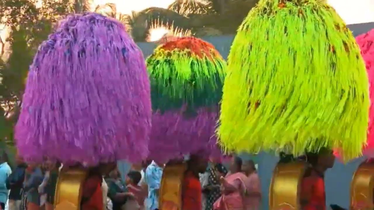 Kavadi Khoshayathra/ഞങ്ങളുടെ നാട്ടിൽ നടന്ന ഘോഷയാത്രാ#Keralatemple#