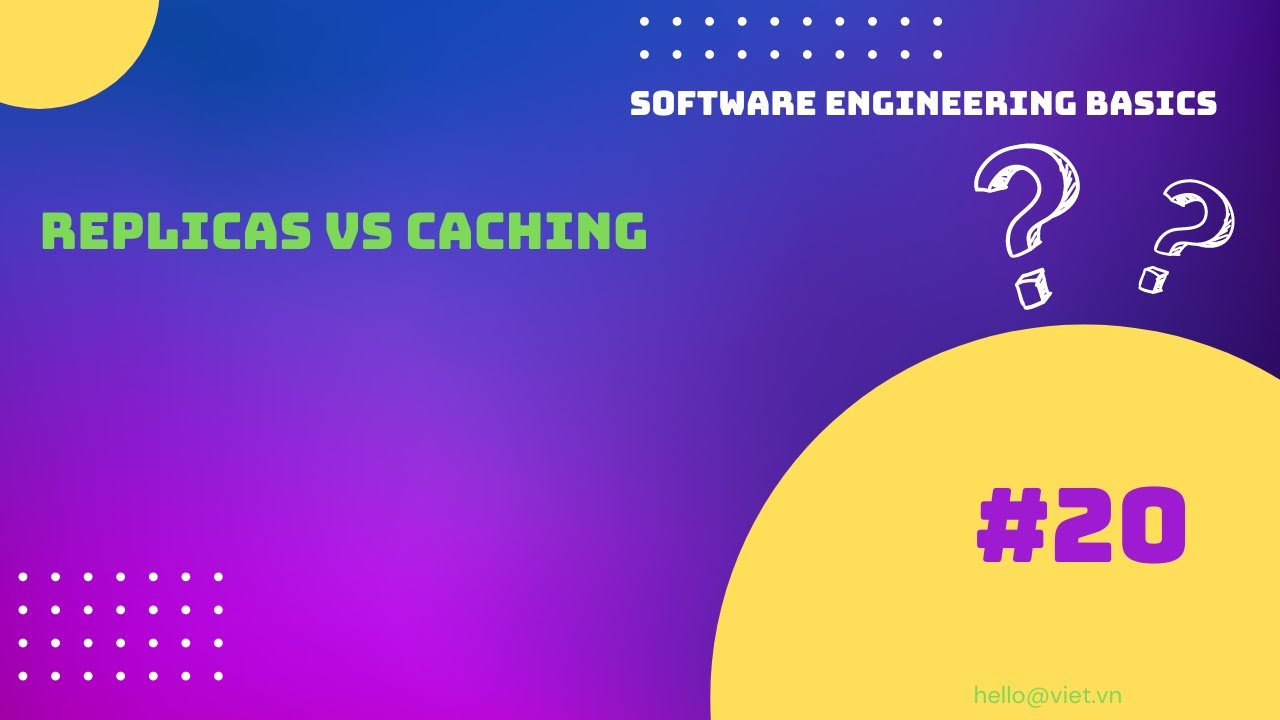 📗 #20 - Replicas vs Database Caching | Học Software Engineering Cơ Bản