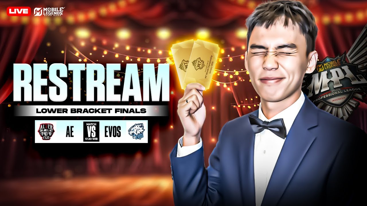 RESTREAM MPL ID S16 EVOS VS ALTER EGO