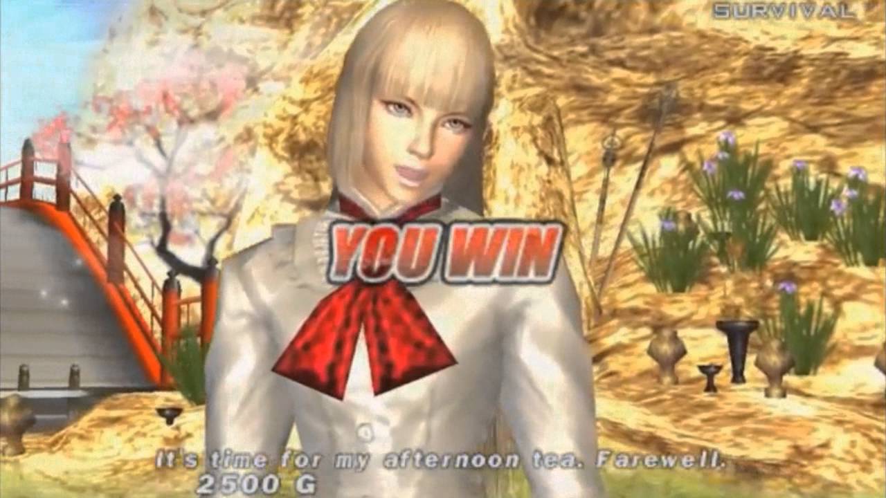 Tekken 5 Dark Resurrection: Lili Rochefort All Intro & Win Poses