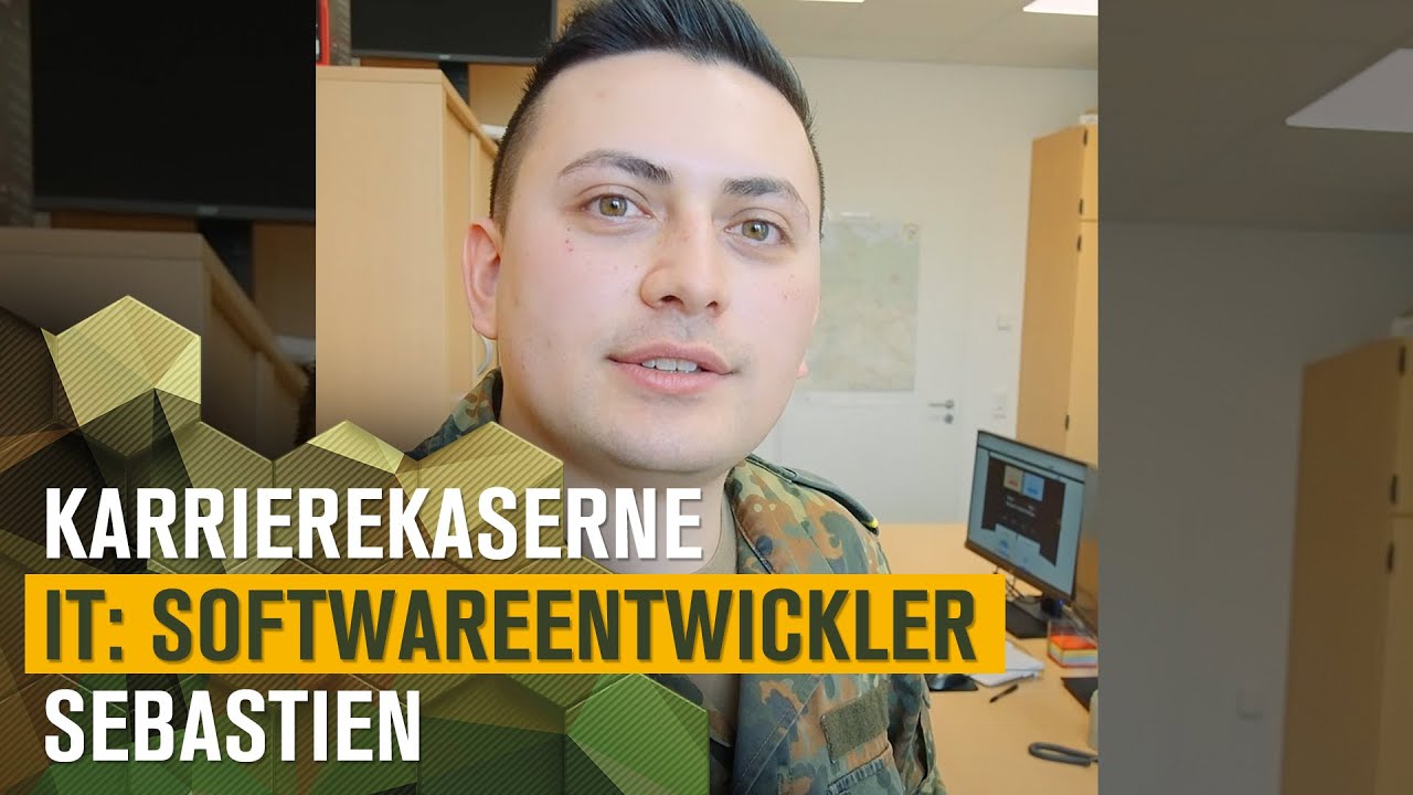 Softwareentwickler Sebastien | KarriereKaserne IT