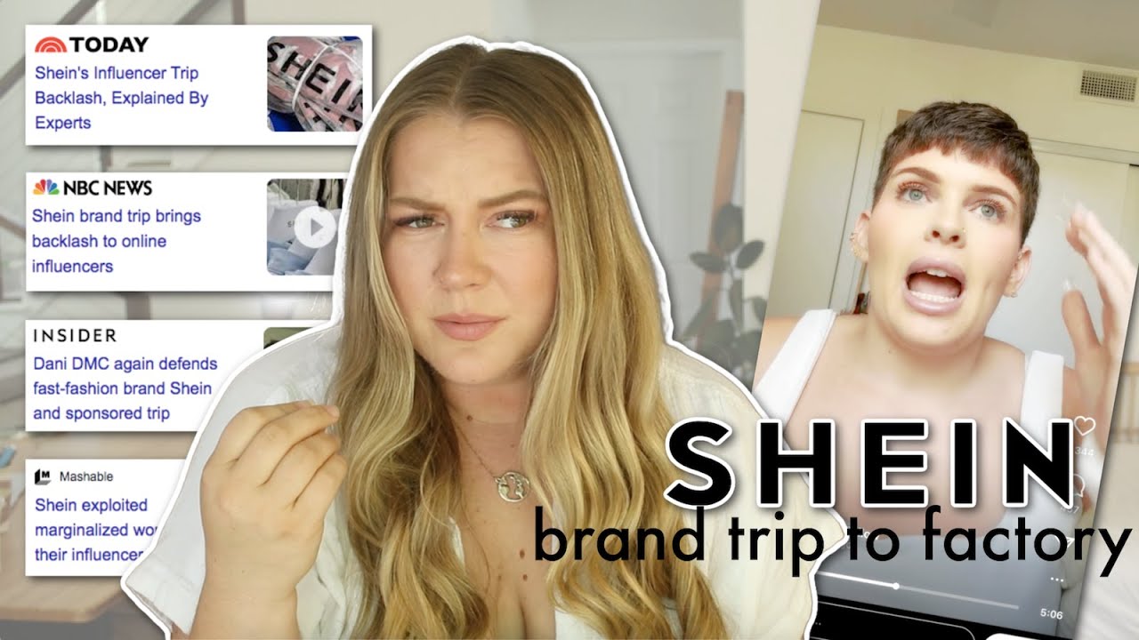 SHEIN's repulsive greenwashing using influencers to promote fast fashion & lies