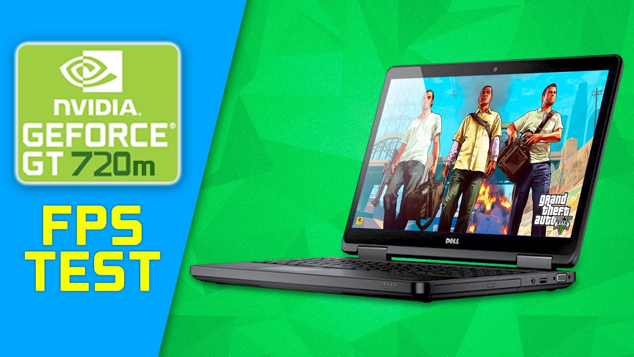 NVIDIA GeForce GT 720M 👀 FPS TEST ноутбук DELL Latitude E5440