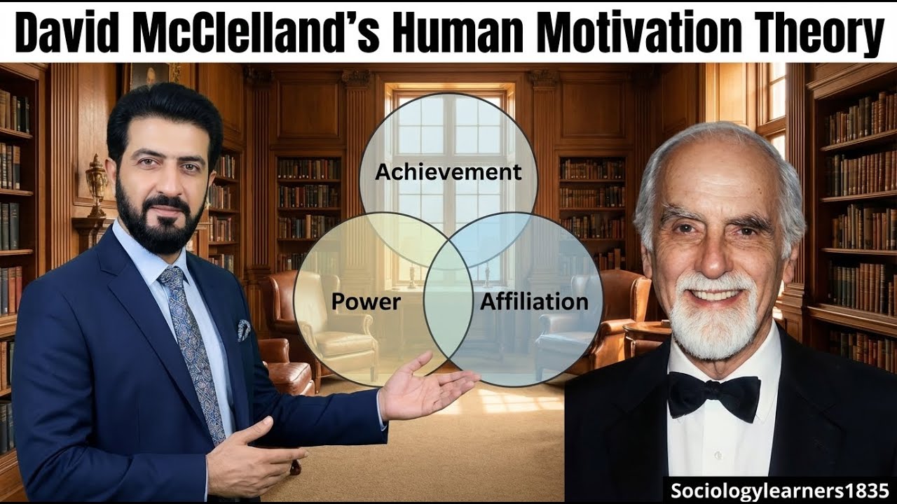 Human Motivation Theory | David McClelland | Psychology & Sociology