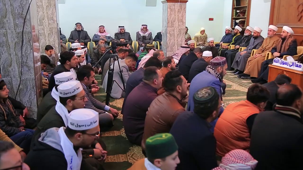 عندي أمل أنا بالله  المنشد السيد عبد الحكيم الآلوسي