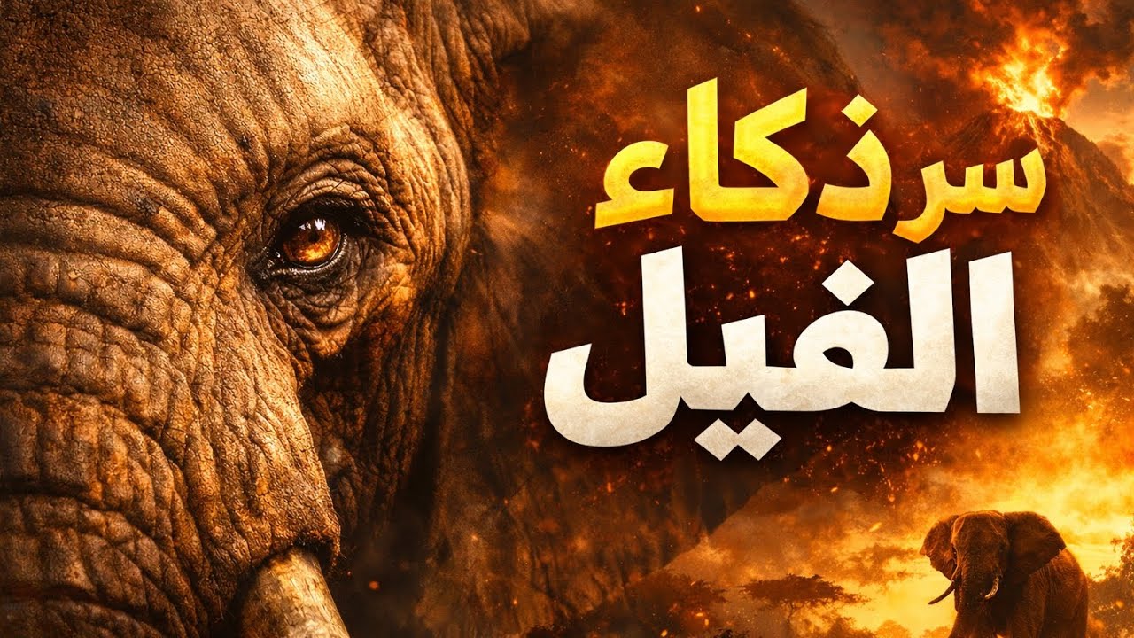 سر ذكاء الفيل… مش هتصدق بيعمل إيه!