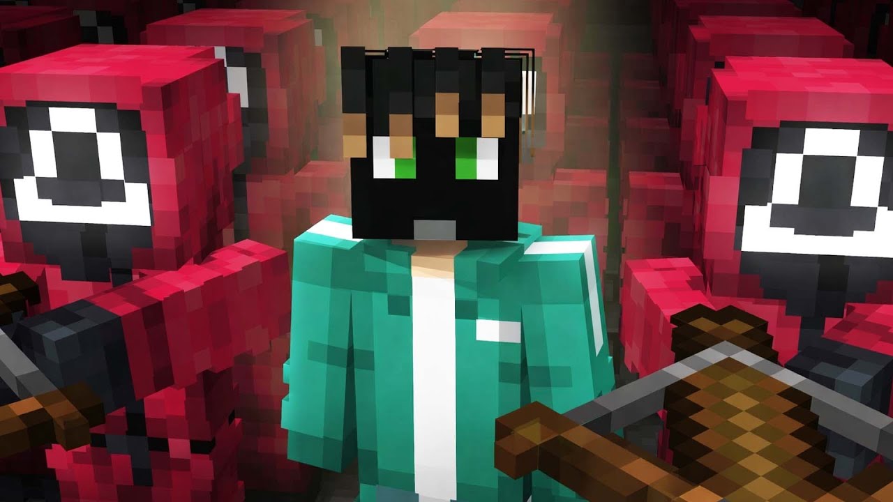 ZAHRÁL JSEM SI SQUID GAME V MINECRAFTU! | [MarweX&@MegaSkuci&@FurryLIDL]