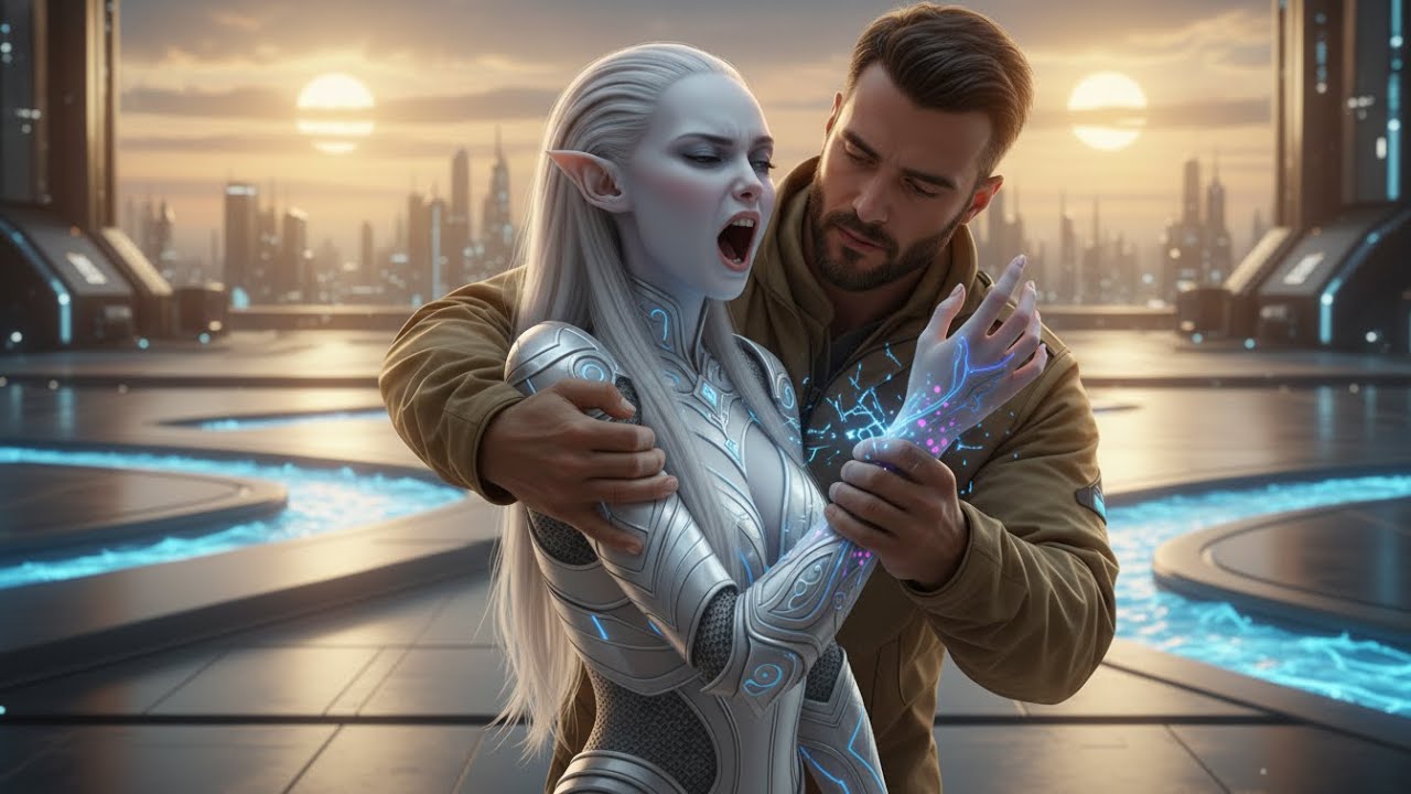 The Alien Woman Shouted, “You’re a Monster!” — After the Human Realigned Her Bone