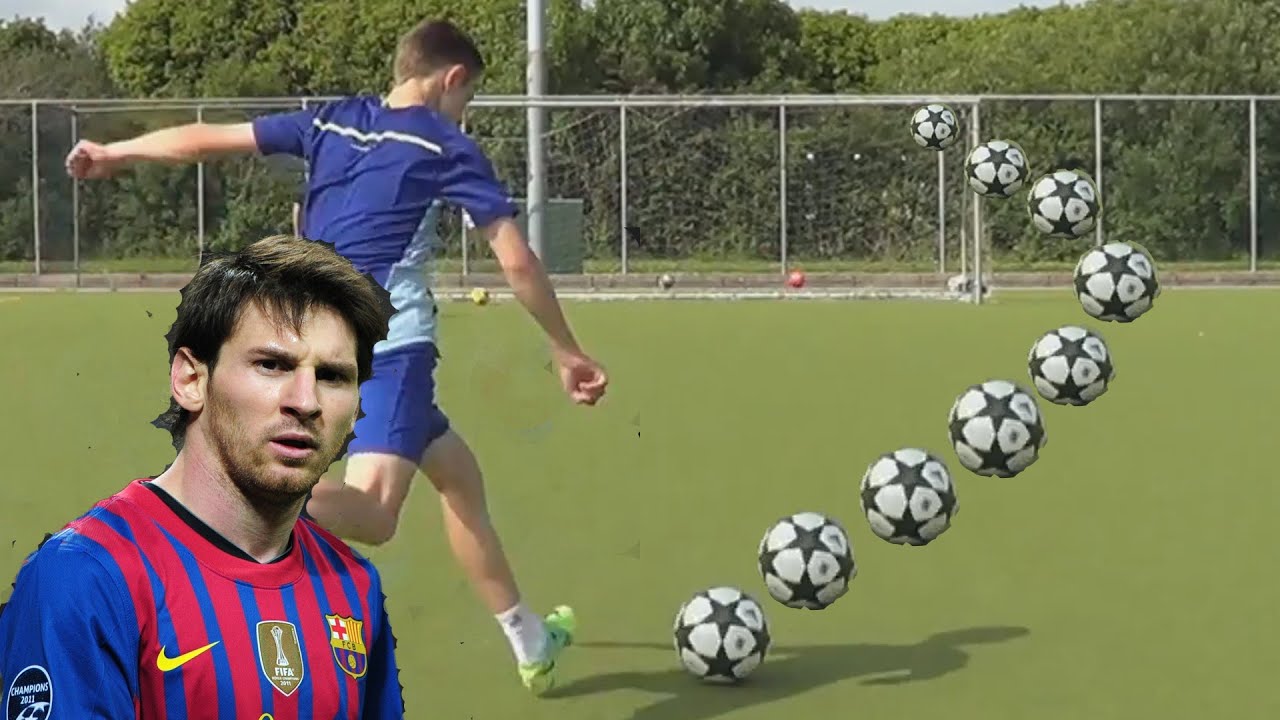Messi, Suarez, Ronaldinho & Beckham Free Kick Tutorial - Curve A Football Tutorial by iFootballHD