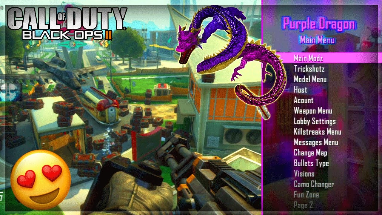 LE MOD MENU PURPLE DRAGON SUR BO2 !