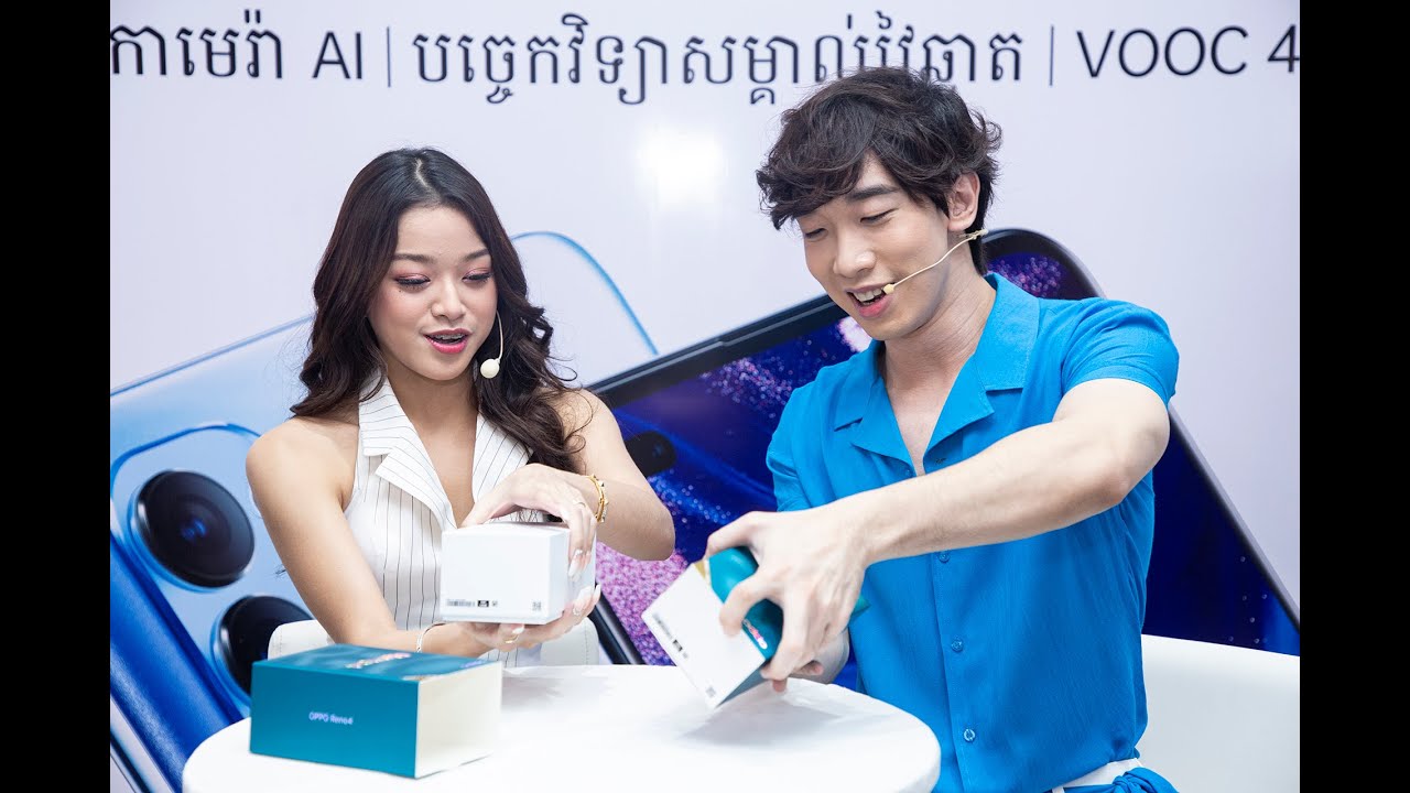 #OPPOReno4 #MediaFirstlook in Cambodia