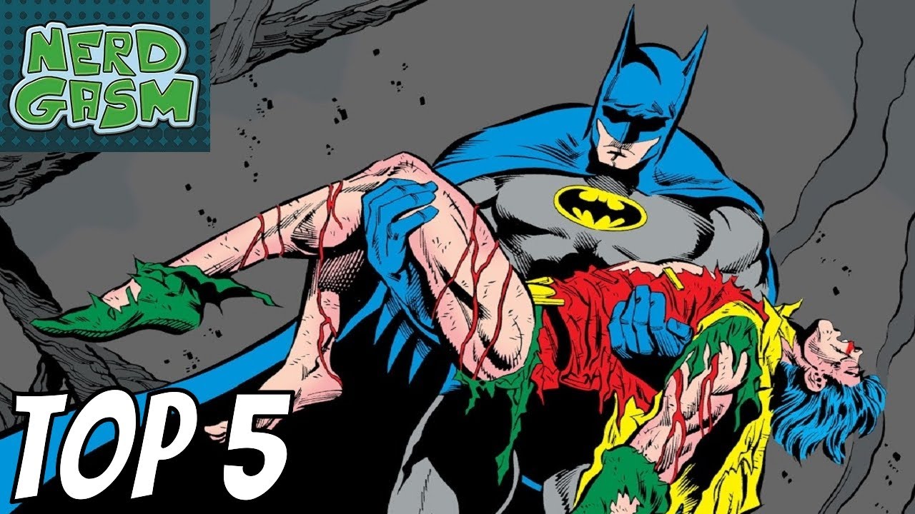 Top 5 TRAGIC Comic Book Deaths RANKED