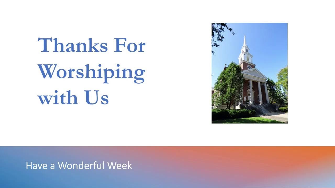Westminster Presbyterian Church, Akron Ohio, February 22, 2026 Worship Service