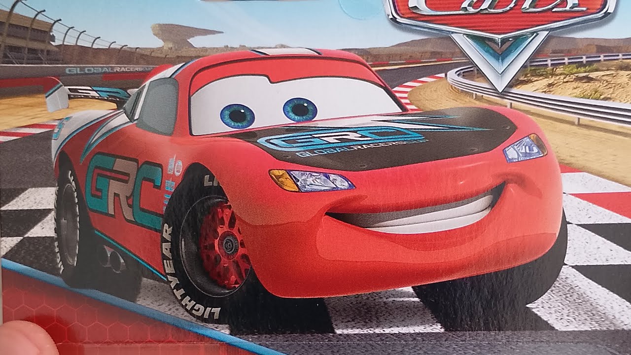 Unboxing e review do Relâmpago McQueen da GRC