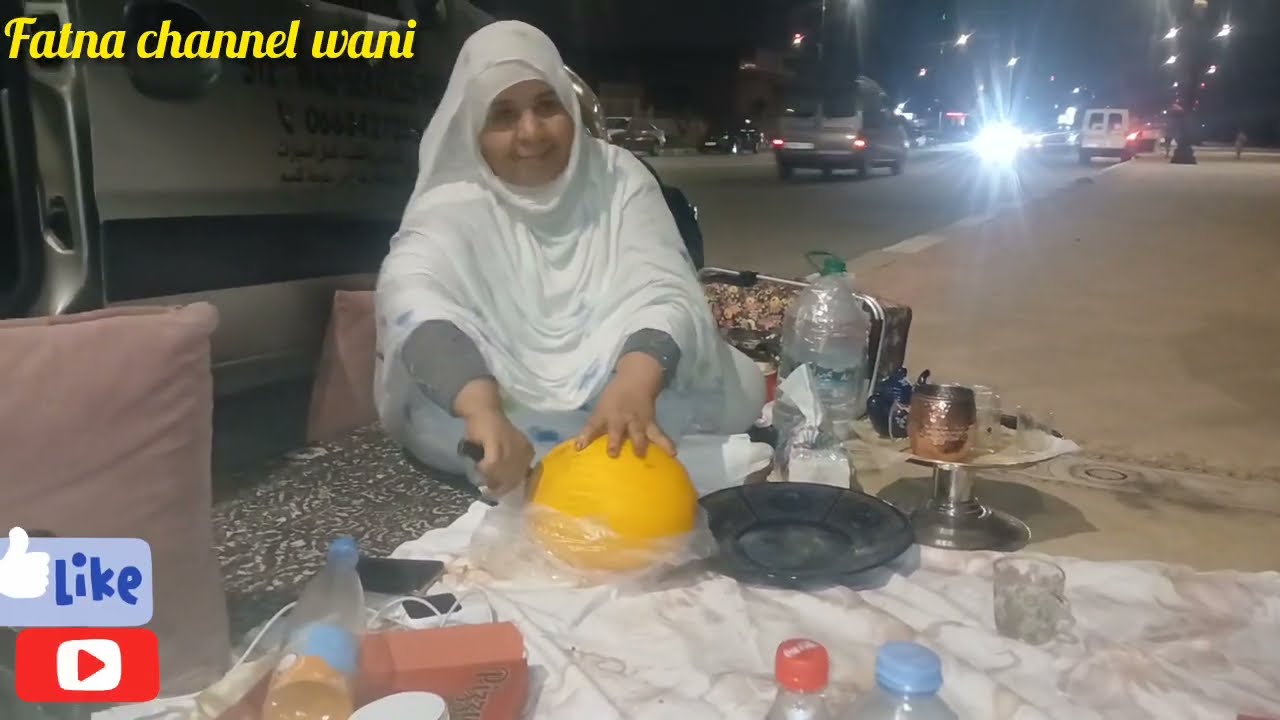 عشاء في الهواء الطلق مع صديقاتي
