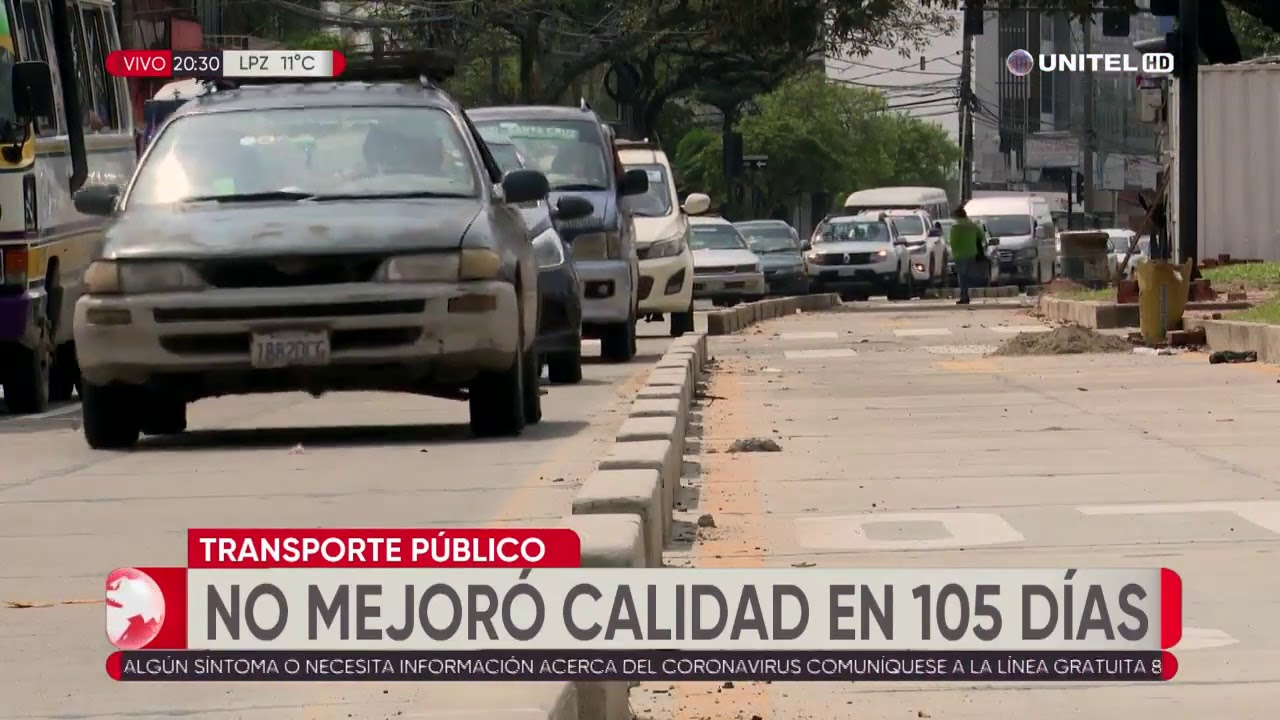 No mejoró la calidad del transporte público tras 105 días de pandemia en Santa Cruz