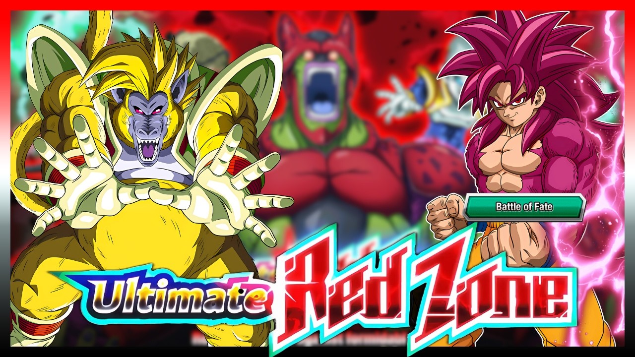 BATTLE OF FATE MISSION VS ARTIFICAL LIFE FORM RED ZONE SUPER BABY 2 (DOKKAN BATTLE)