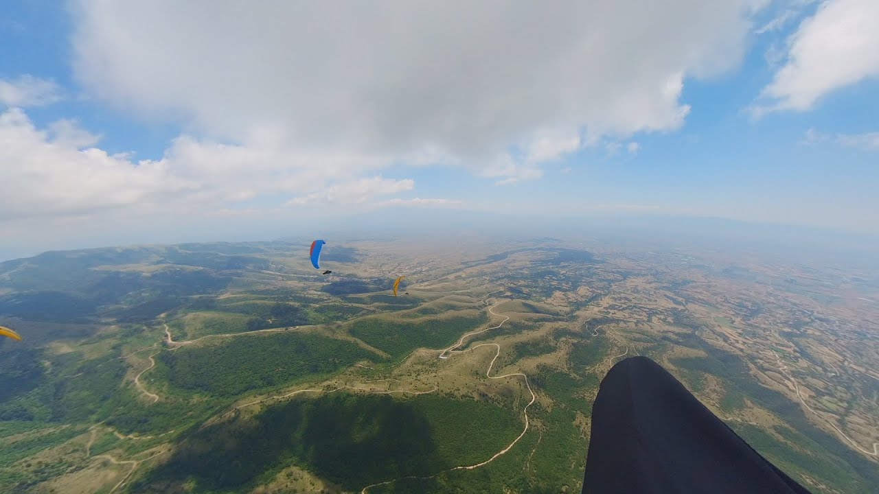 Fantastic Flight - Greece - Serres to Drama, Macedonia. Full screen, sit back and relax! 4K