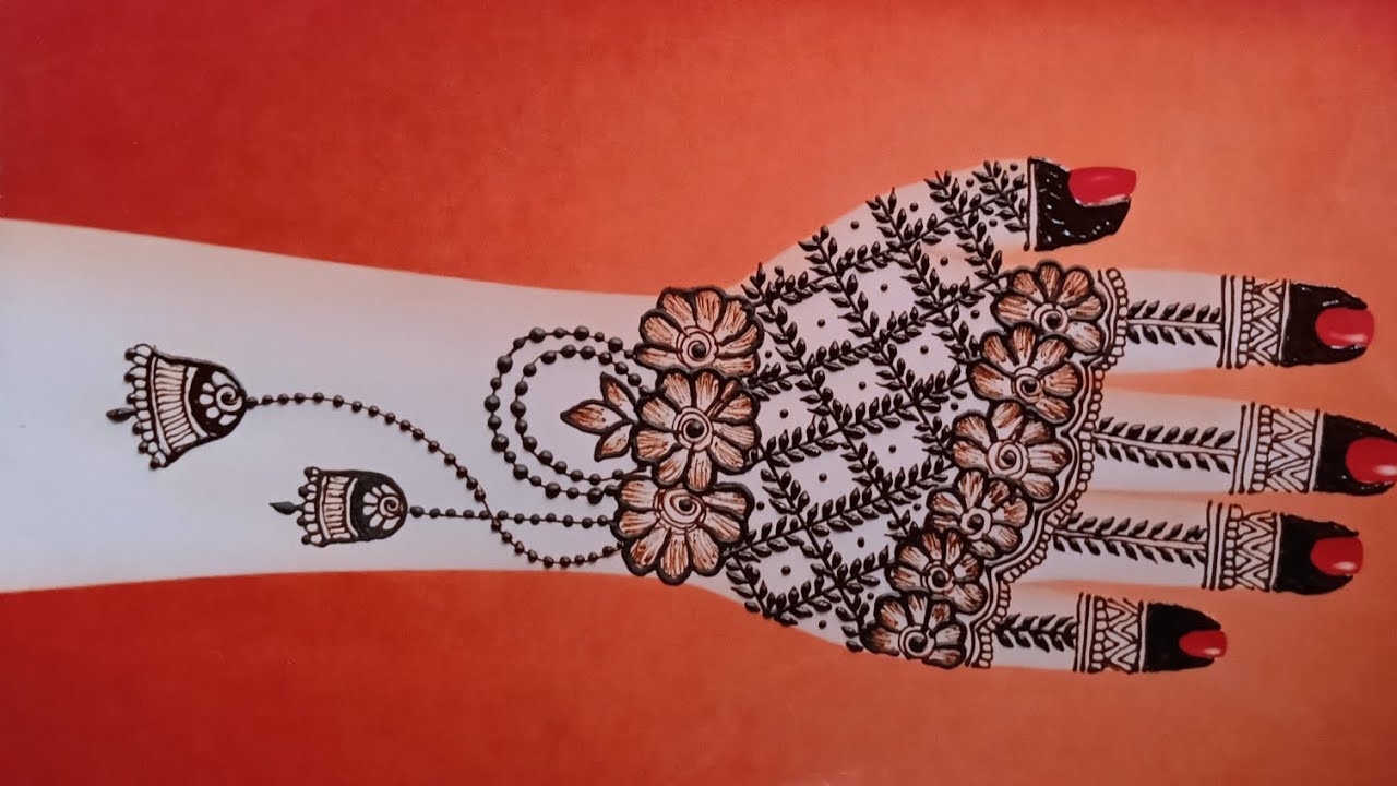 Mehndi design l floral mehndi design l simple mehndi design l new mehndi design l trending mehndi ✨