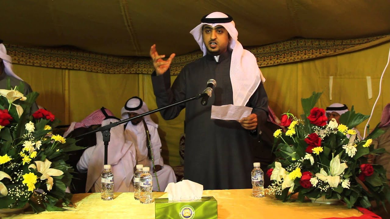 حفل أمسية فهد بن نهار العازمي في مزاين قبيلة العوازم - 2013 (2)