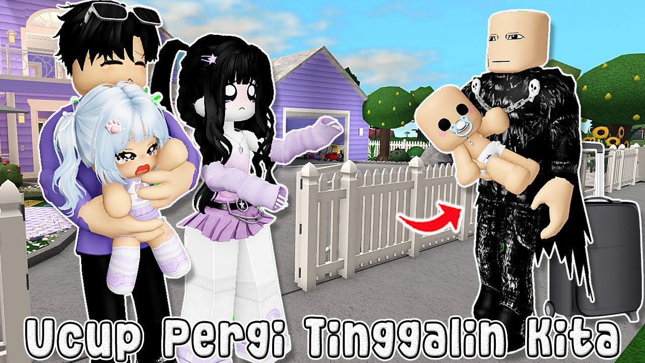 SEMUA SEDIH, UCUP PERGI TINGGALIN KITA | BLOXBURG RP