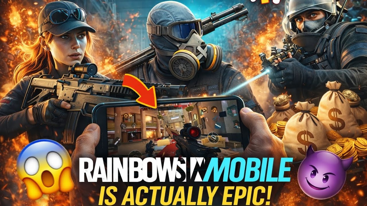 “I Tried Rainbow Six Mobile… and It’s WAY Better Than Expected! 😳🔥