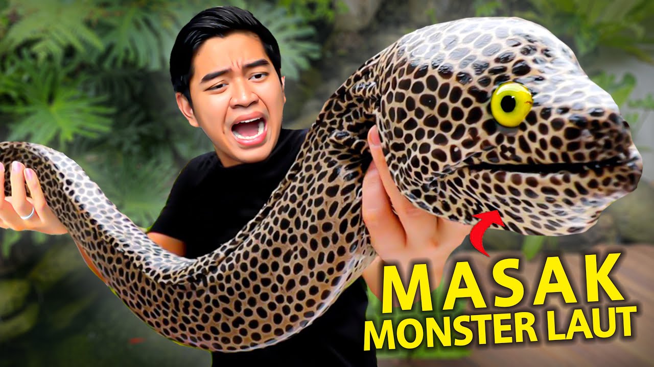 BAWAIN ISTRI AKU BELUT MONSTER LAUT! LANGSUNG DIMASAK!