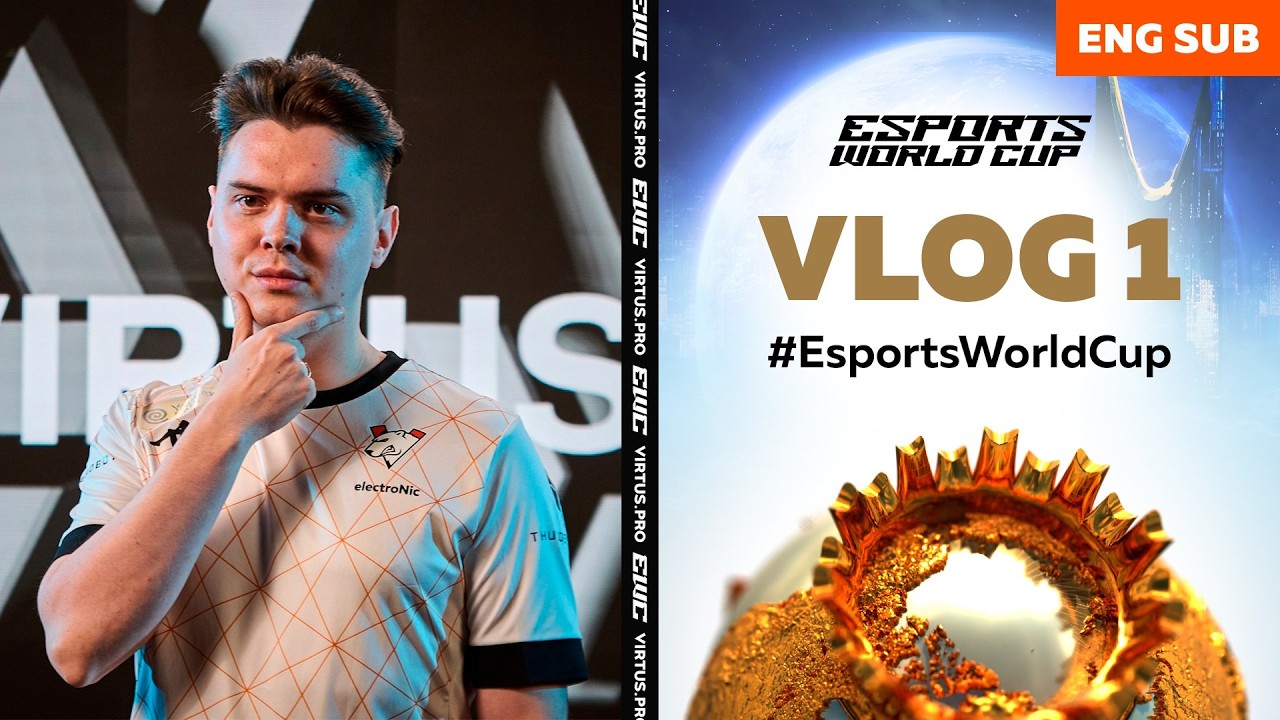 VIRTUS.PRO НА ESPORTS WORLD CUP 2024 | VLOG