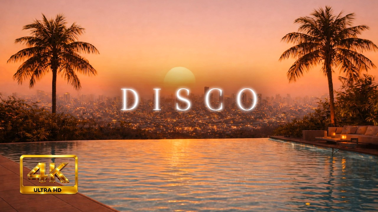 1 Hour Disco Music | Disco Poolside Ambient Groove