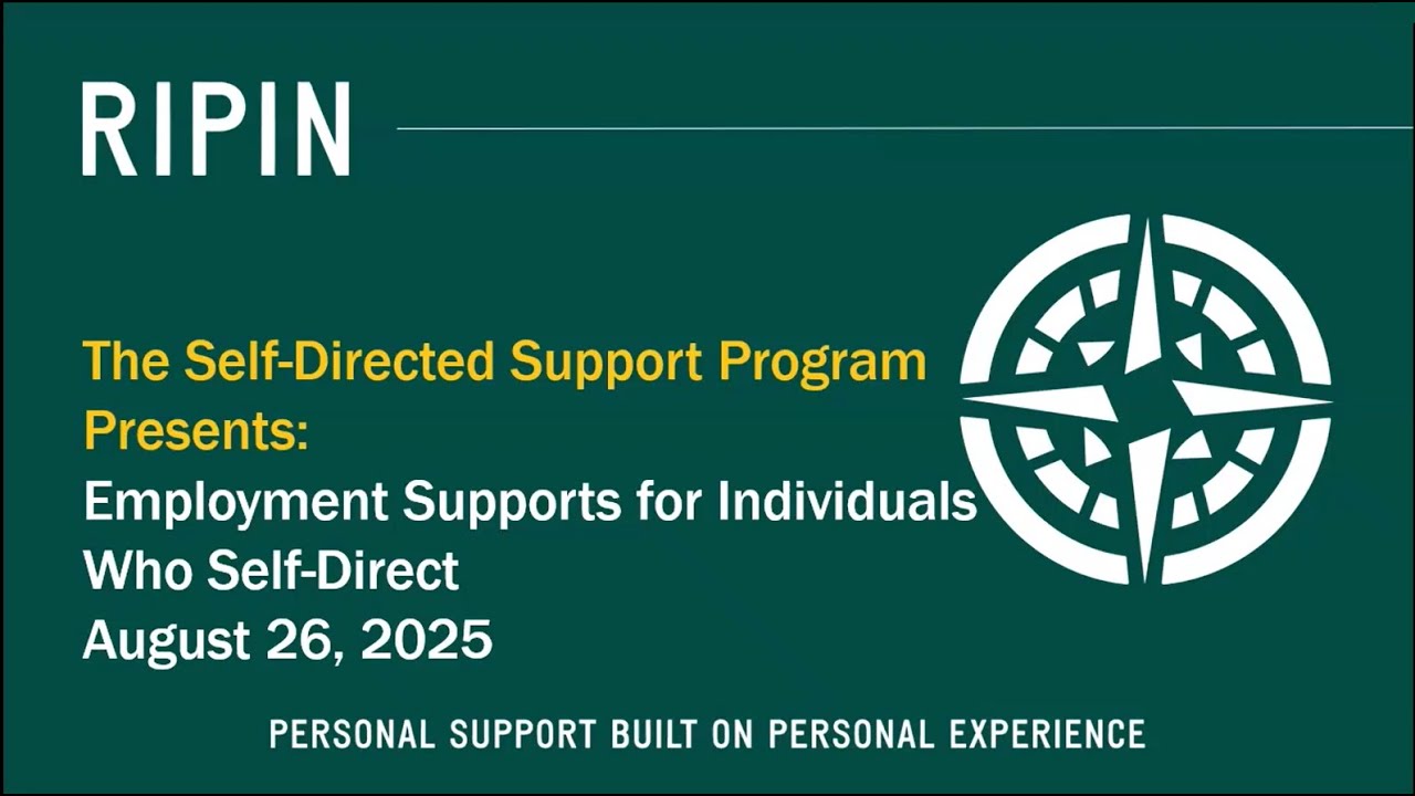 Employment Supports for Individuals Who Self-Direct | Self-Directed Support | SDSP