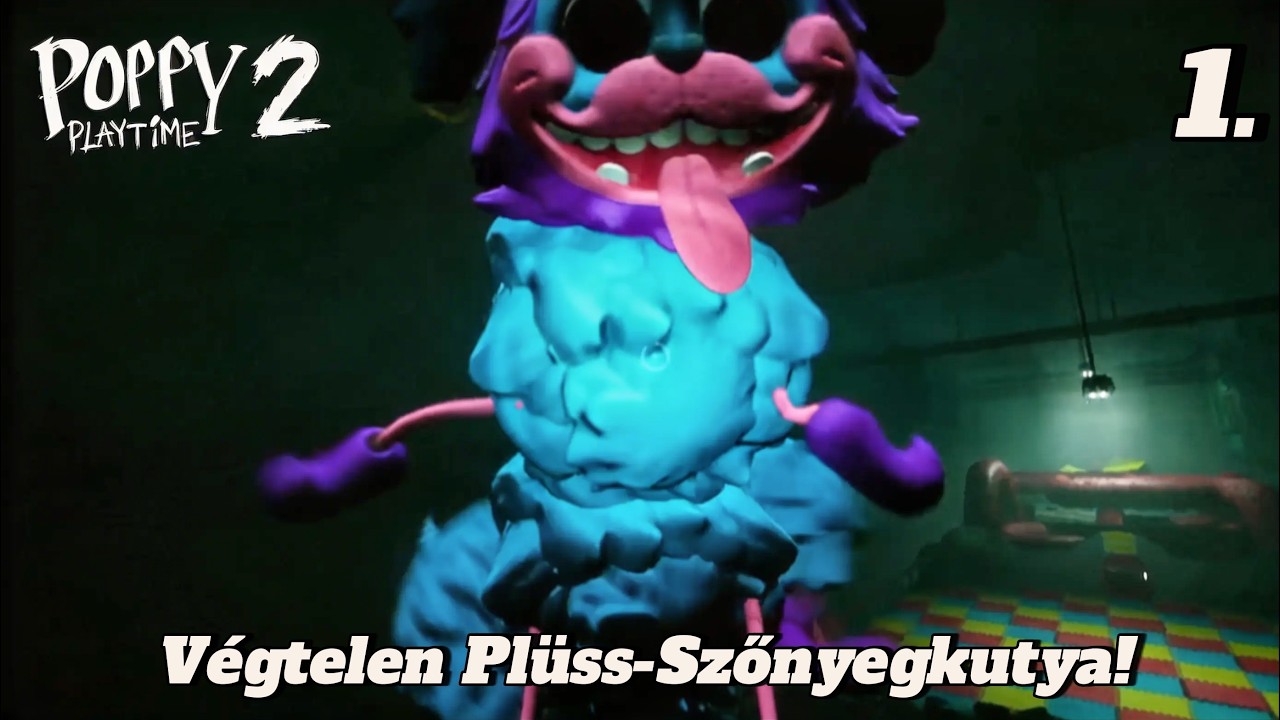 Soha ne bízz meg egy rózsaszín pókban!🕷️ Poppy Playtime Chapter 2