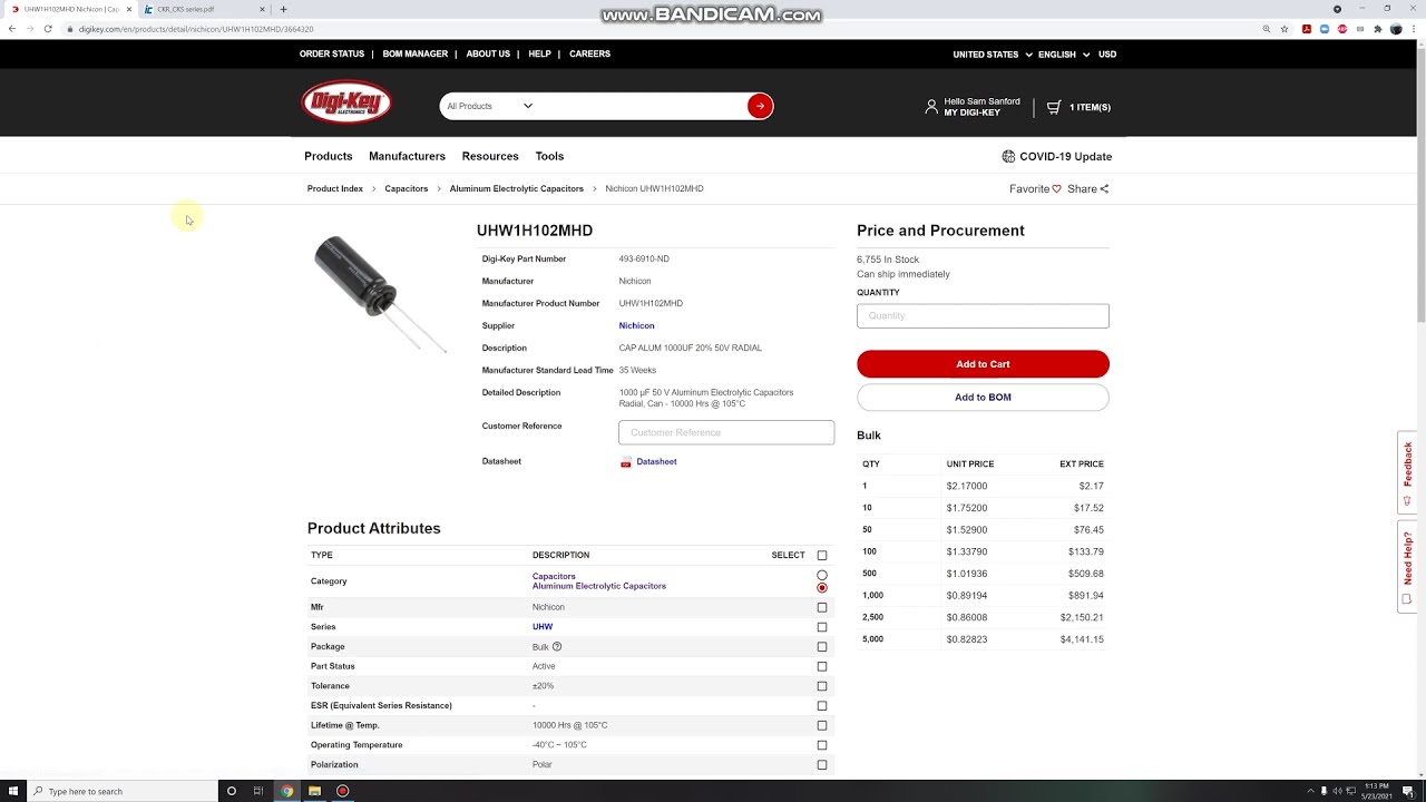 How to find low ESR capacitor for your FPV drone