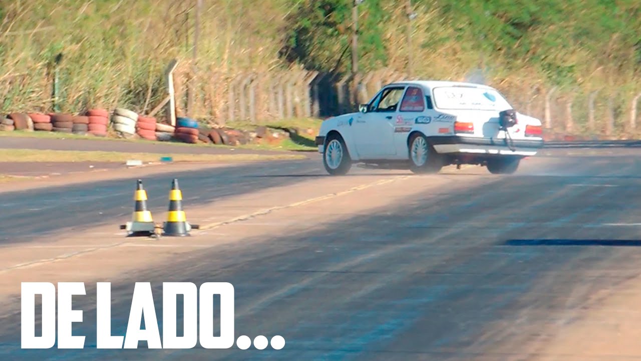 Chevette Traseira Turbo de lado no Race Park Maring&aacute; - CANAL MAX POWER