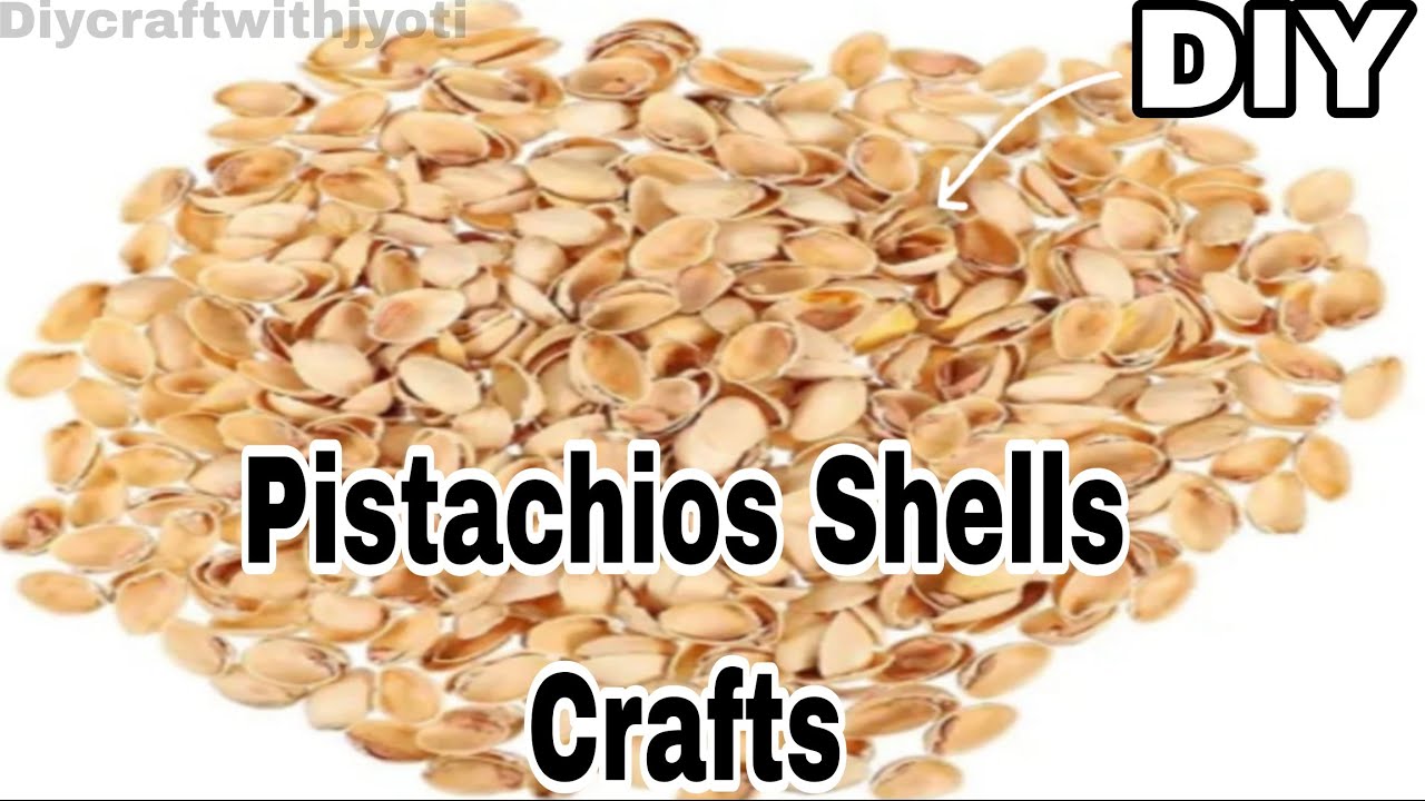 Pistachio Shells crafts | Best out of waste |Waste Materials craft