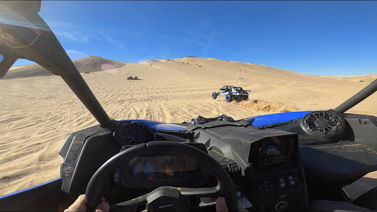 2021 Can Am X3 Max RS Turbo RR - Chasing Sand Rails in Glamis