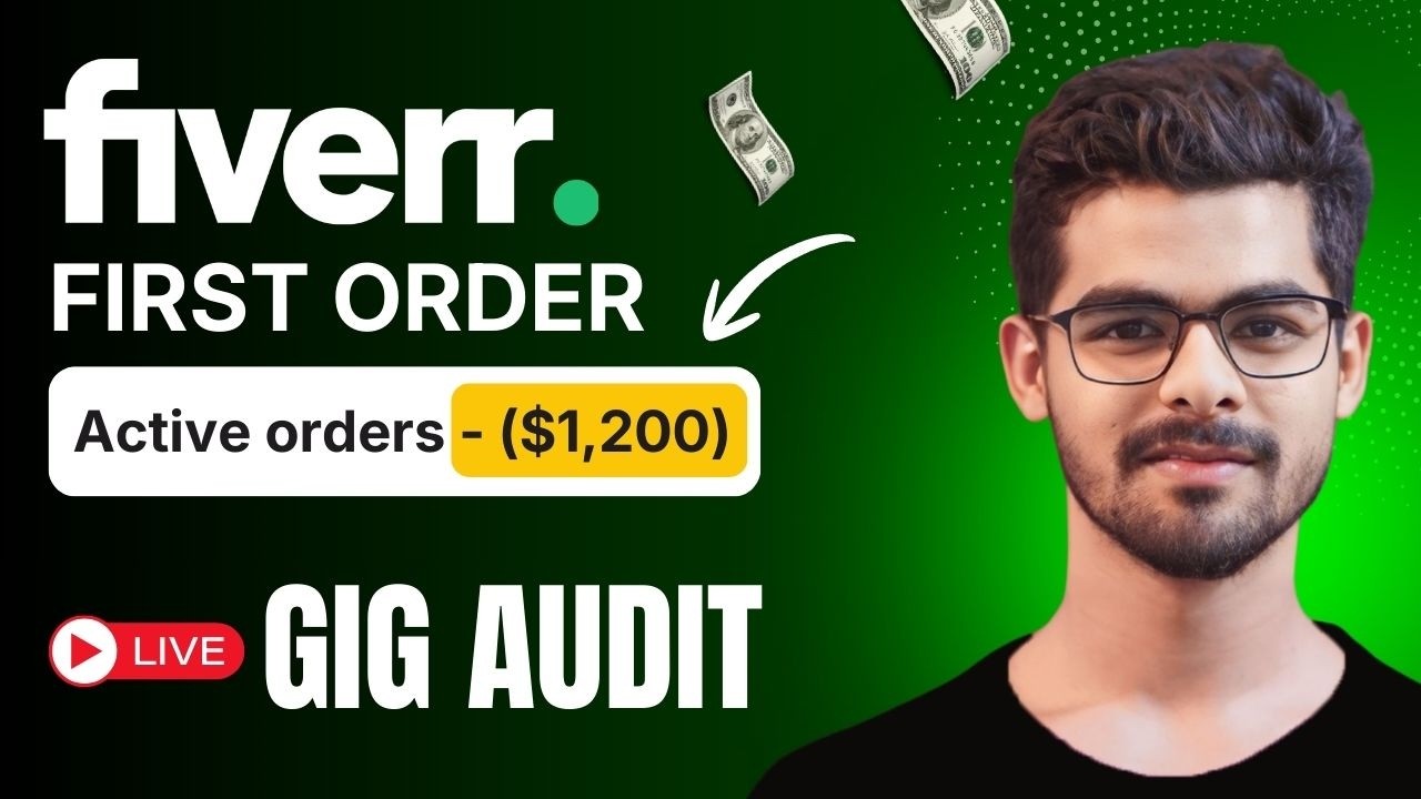 Fiverr Gig Audit: Get Your FIRST Order (Live Review & Feedback)