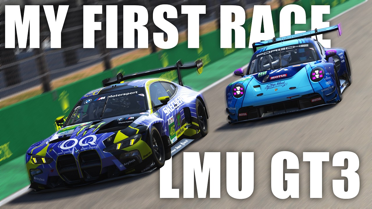 Mal was Neues... Vom Driften ins Racing | LMU Porsche GT3 R auf Interlagos
