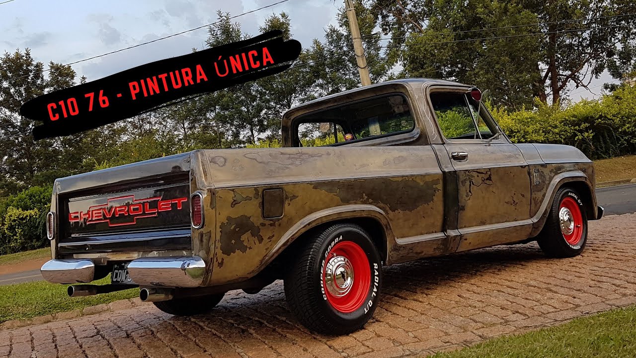 C10 1976 🤘😎 6 cilindros RAT LOOK PINSTRIP