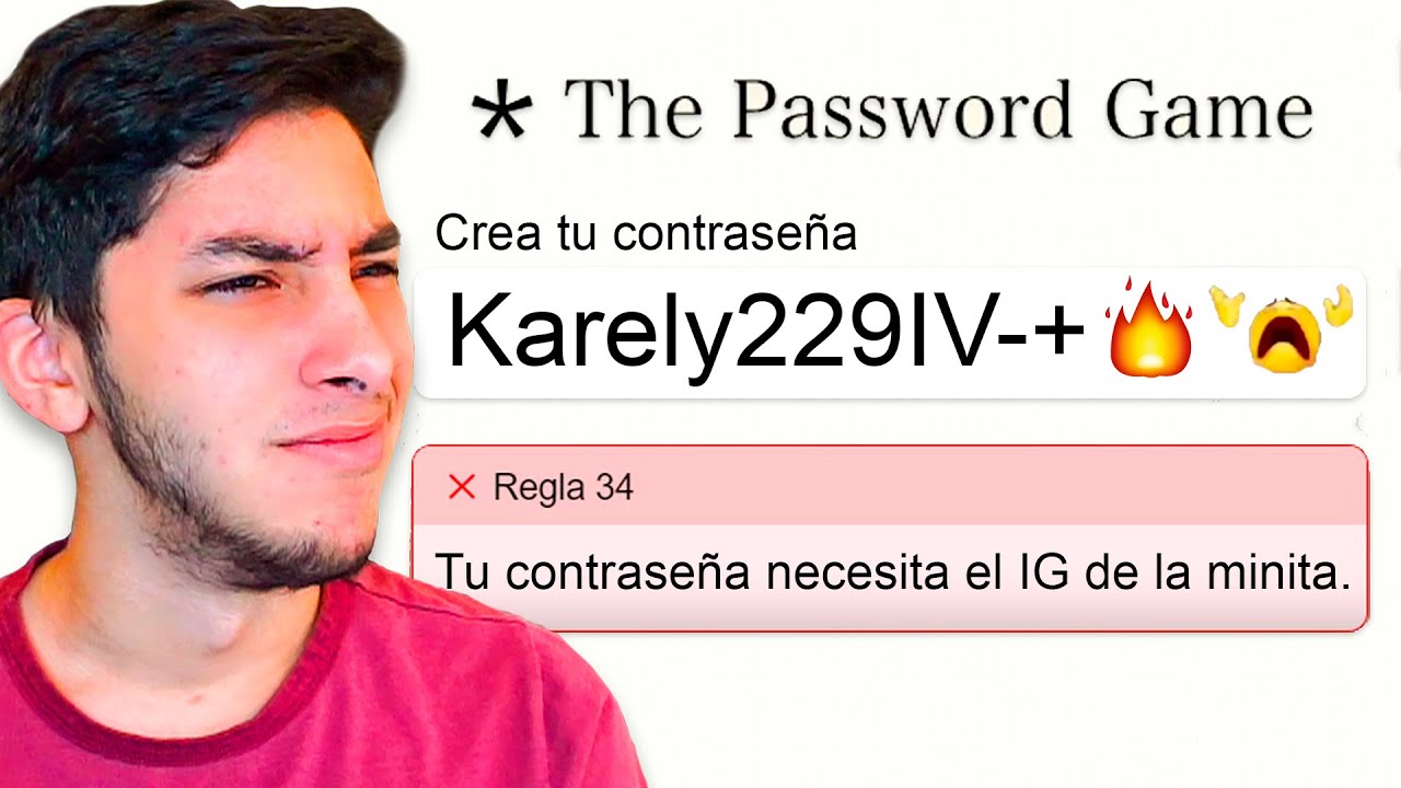 Probé el JUEGO IMPOSIBLE de COMPLETAR *Password Game* - Kesto