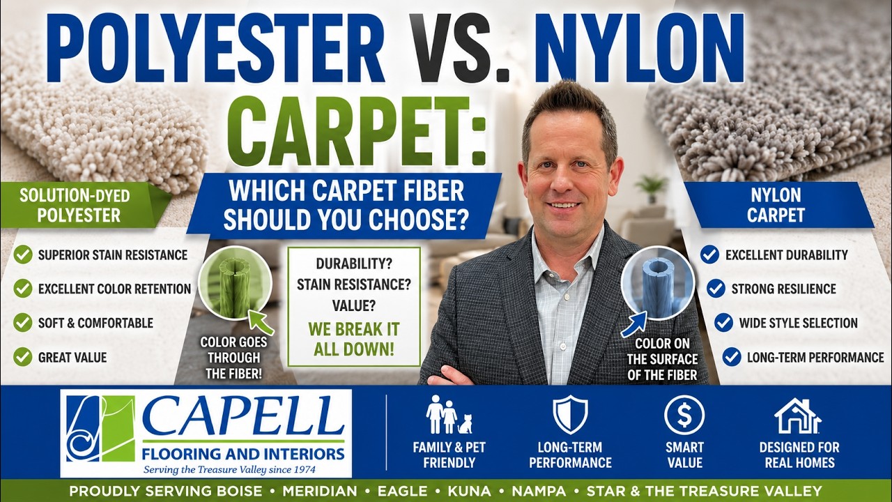 Polyester Vs. Nylon Carpet: The Ultimate Debate! #capellflooring #carpet