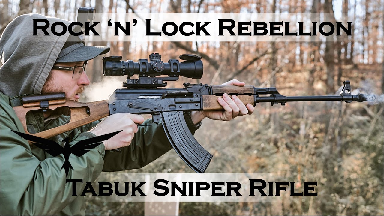 Tabuk Sniper Rifle at the 2025 Rock and Lock Rebellion