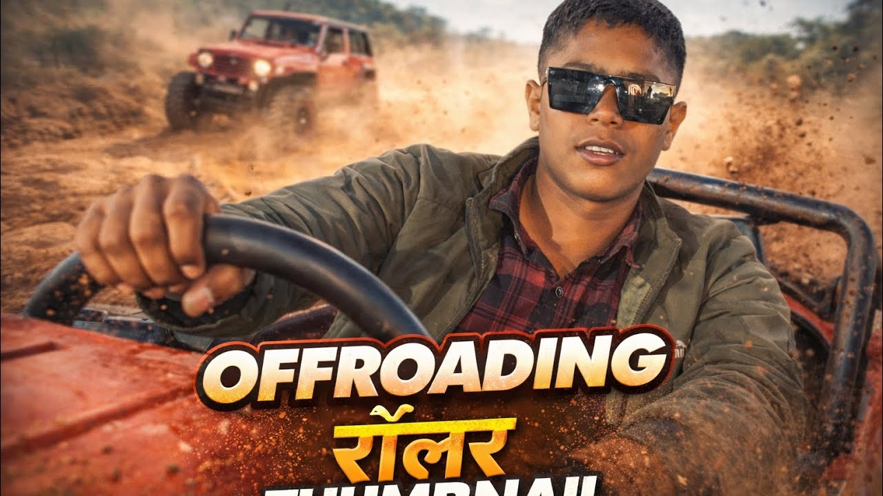 Roller ka road mein off roading #automobile #rolereversal #lyricsstatus 