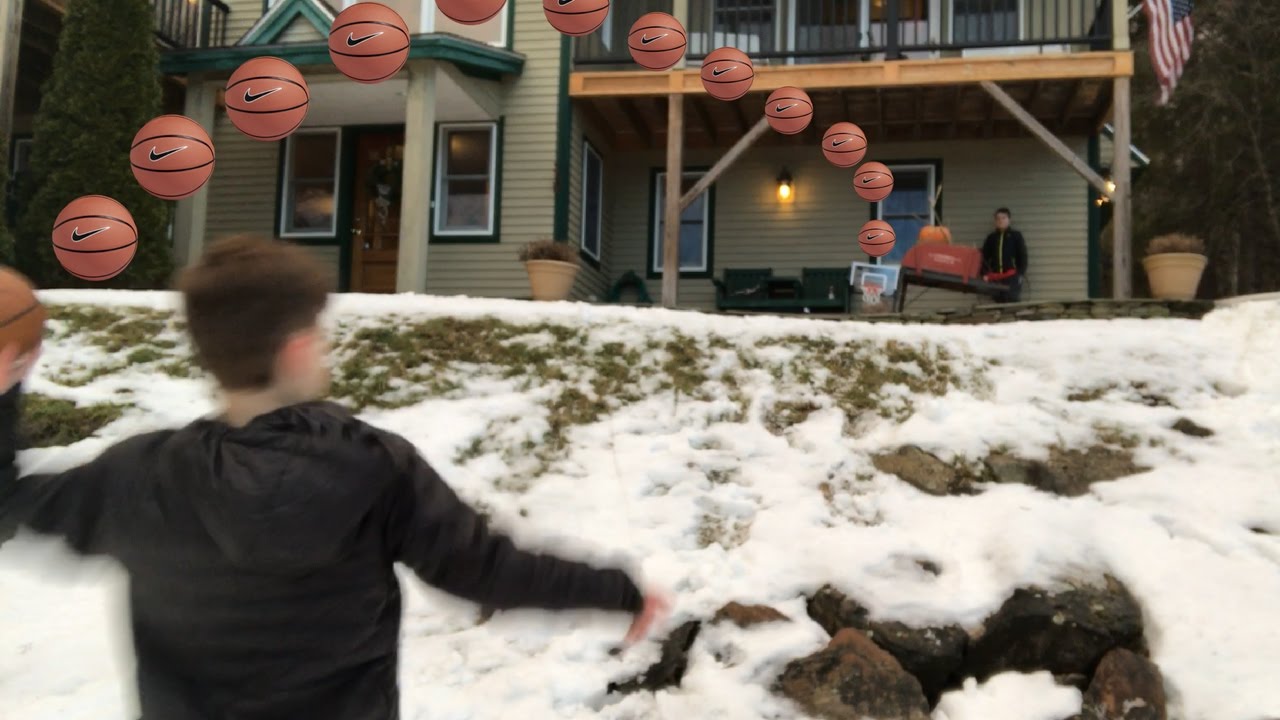 INSANE MINI BASKETBALL HOOP TRICK SHOTS