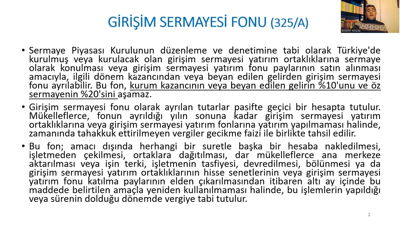 213 SAYILI VUK GİRİŞİM SERMAYESİ FONU