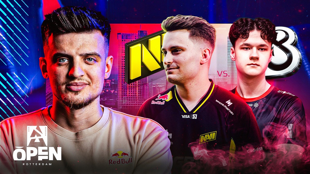 NAVI vs FALCONS - bo3 calificare - BLAST OPEN ROTTERDAM 1.100.000$